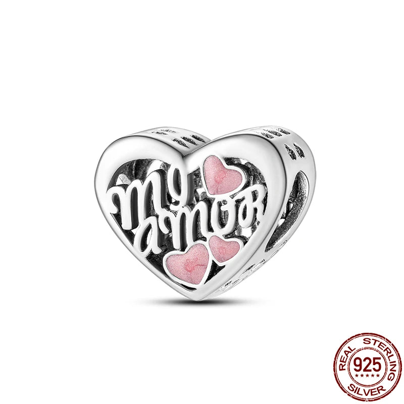 stylish sterling silver bracelet charms