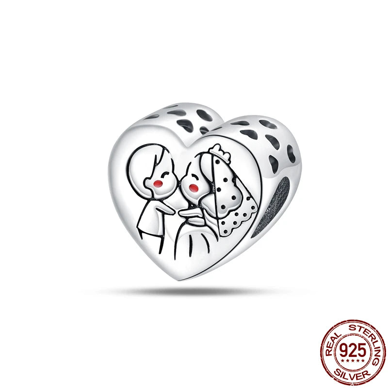 stylish sterling silver bracelet charms