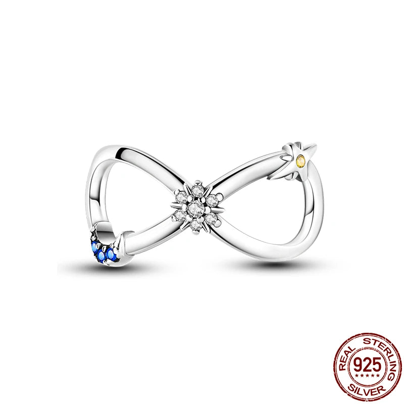 stylish sterling silver bracelet charms