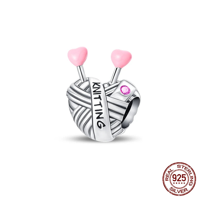 stylish sterling silver bracelet charms