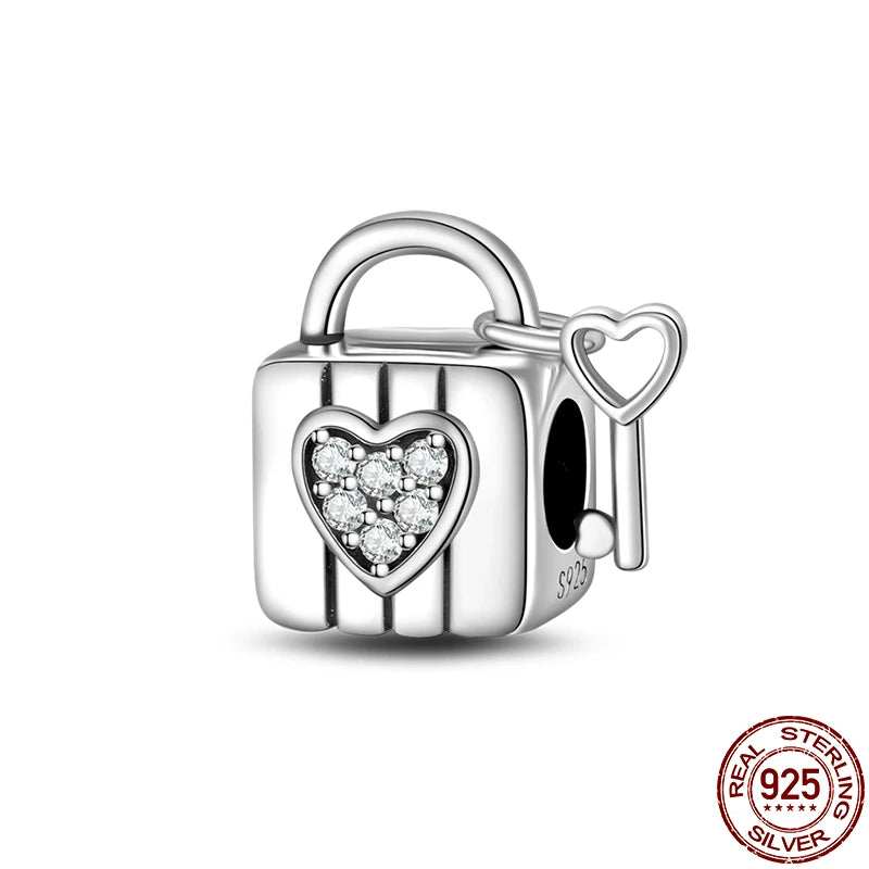 stylish sterling silver bracelet charms