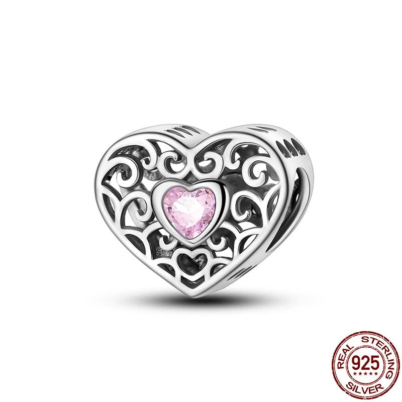 stylish sterling silver bracelet charms