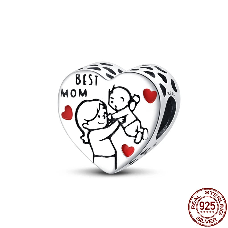 stylish sterling silver bracelet charms