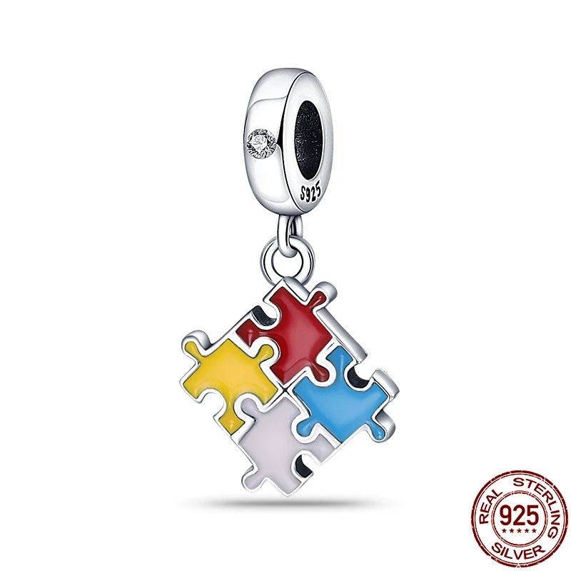 stylish sterling silver bracelet charms