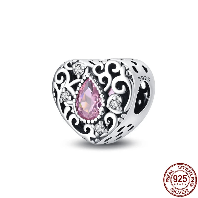 stylish sterling silver bracelet charms