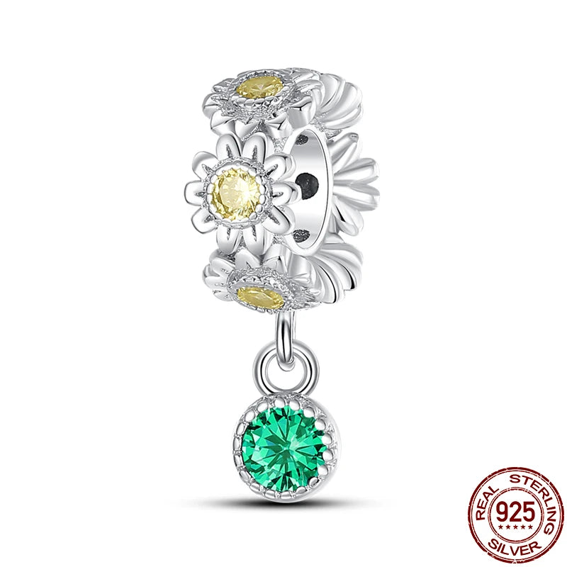 stylish sterling silver bracelet charms