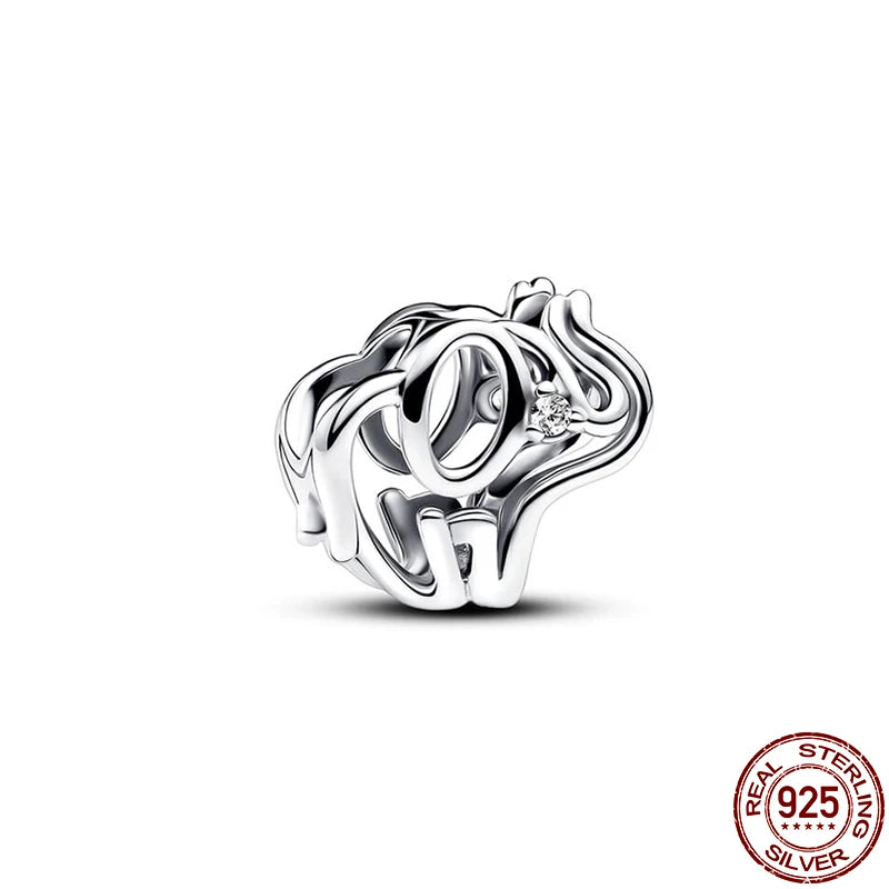 stylish sterling silver bracelet charms