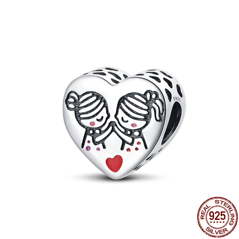 stylish sterling silver bracelet charms