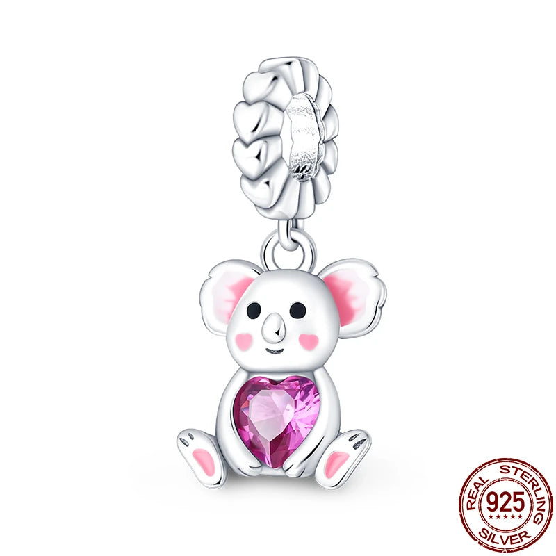 stylish sterling silver bracelet charms