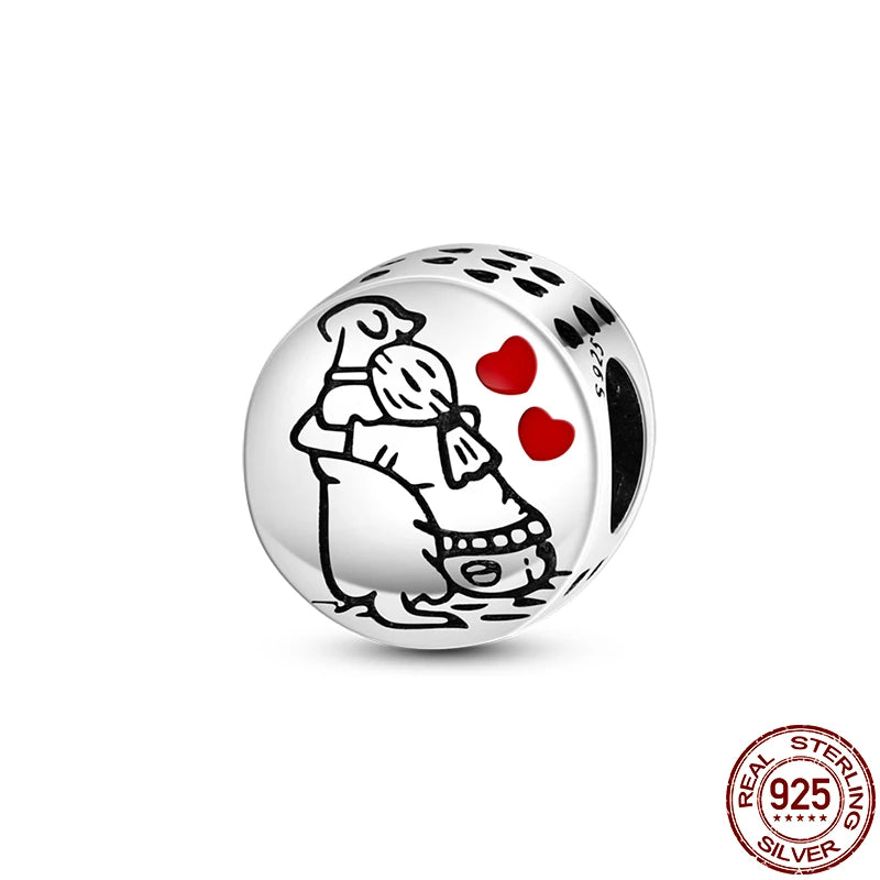 stylish sterling silver bracelet charms