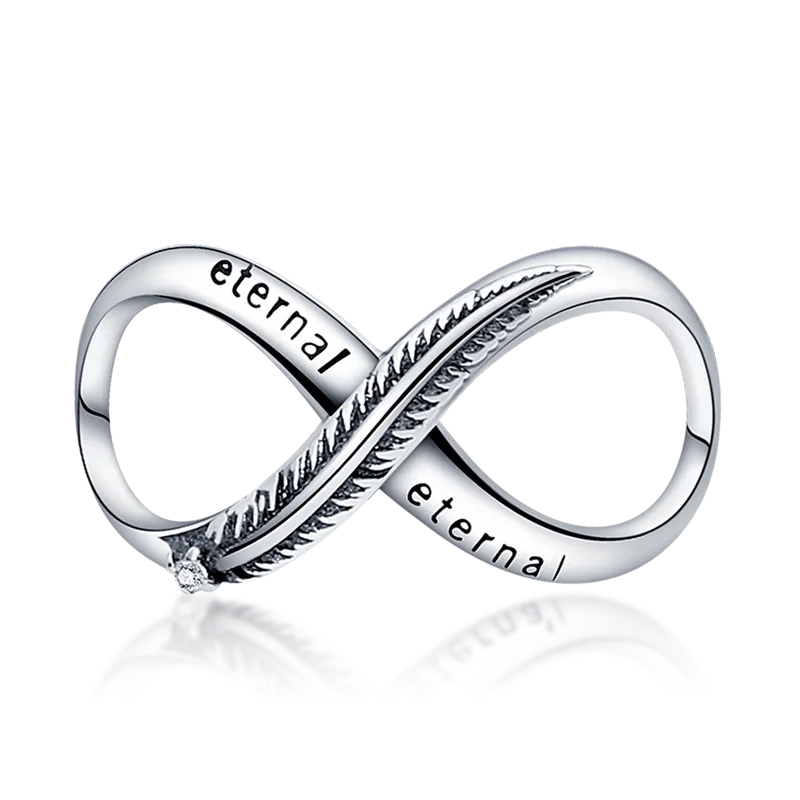 Inlaid Zircon Charm Beads 925 Sterling Silver Color Love Heart Snake Dangle Fit Original Bangle Bracelet Charms Pendant Jewelry