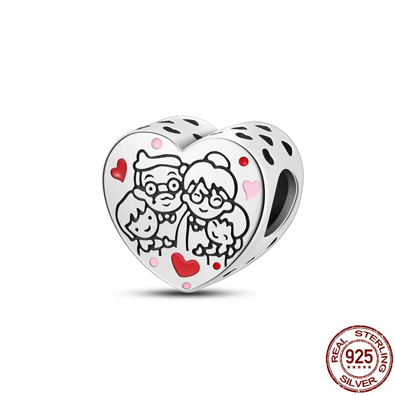 stylish sterling silver bracelet charms
