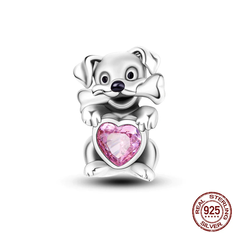 stylish sterling silver bracelet charms
