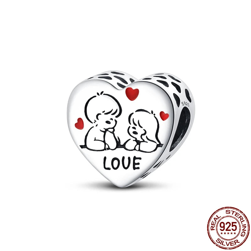 stylish sterling silver bracelet charms