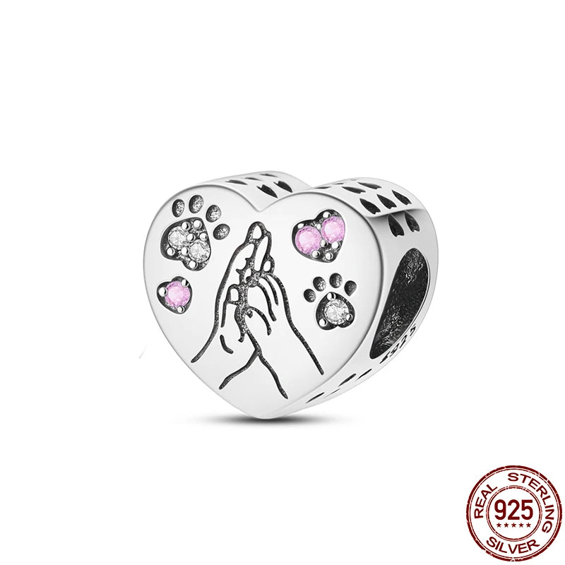 stylish sterling silver bracelet charms