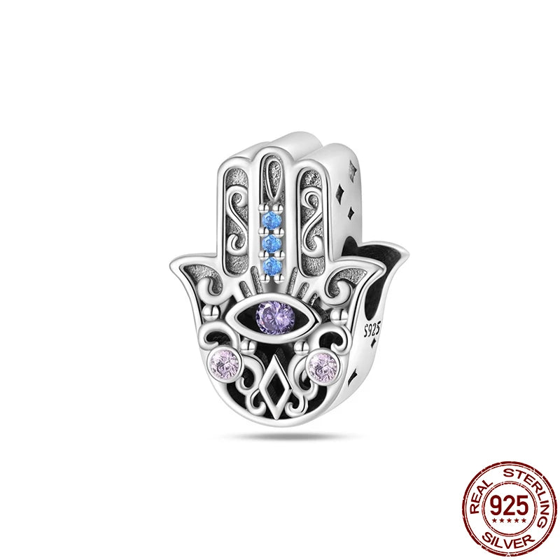 stylish sterling silver bracelet charms